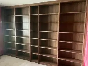 Bookshelf Installation in Topeka