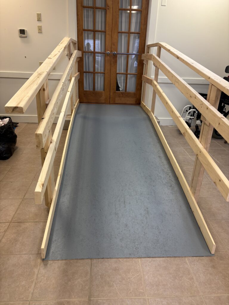 Wheelchair Ramp Installation in Topeka