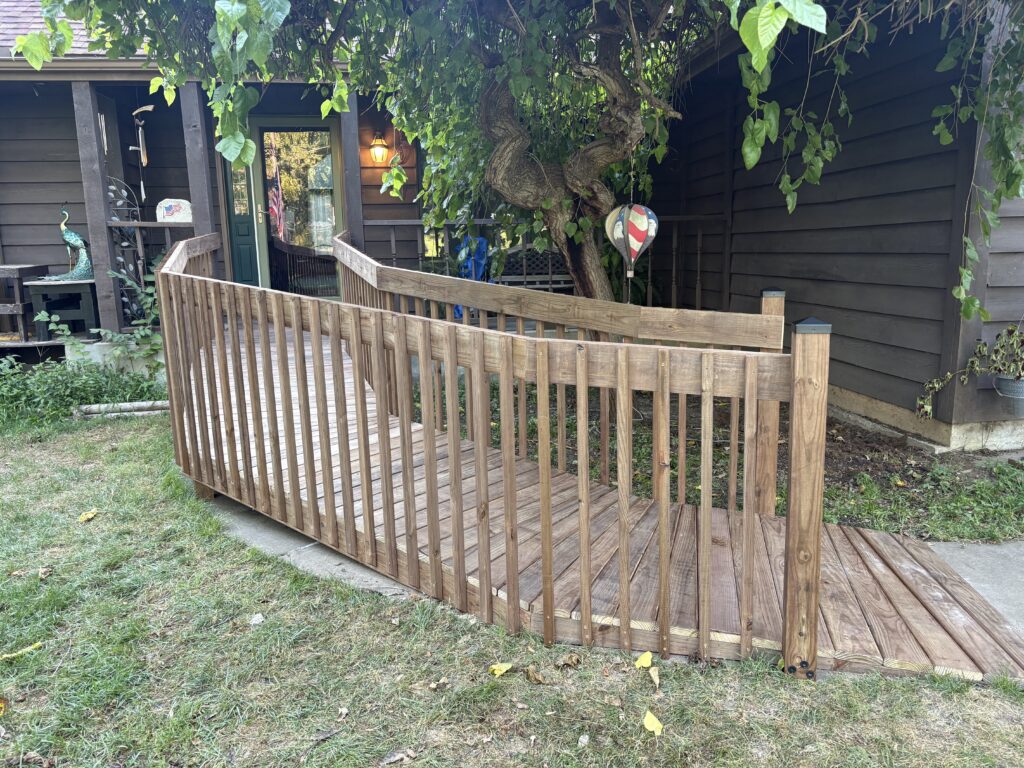 Wheelchair Ramp Installation in Topeka — mobility ramp